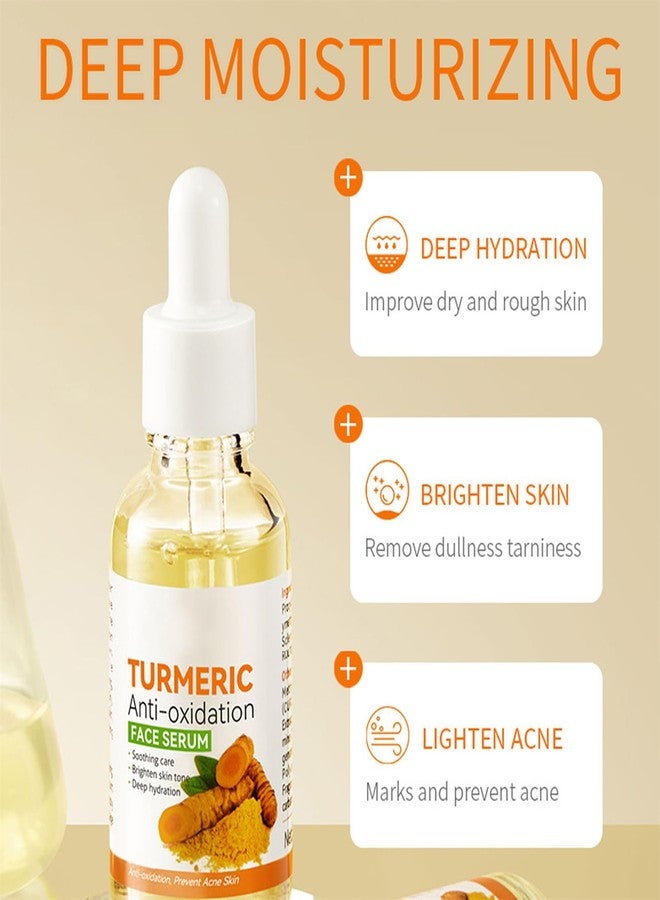 Cappuvini Turmeric Anti-Oxidation Face Serum Set (Serum Cleanser Set) - Image 5
